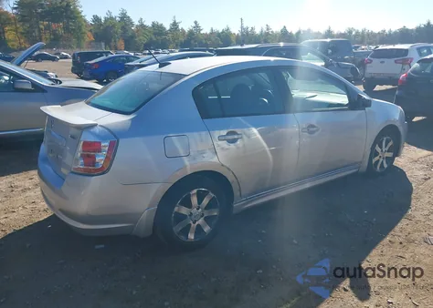 2012 Nissan Sentra 2.0 Sr из США, поврежденный, VIN 3N1AB6AP8CL622532